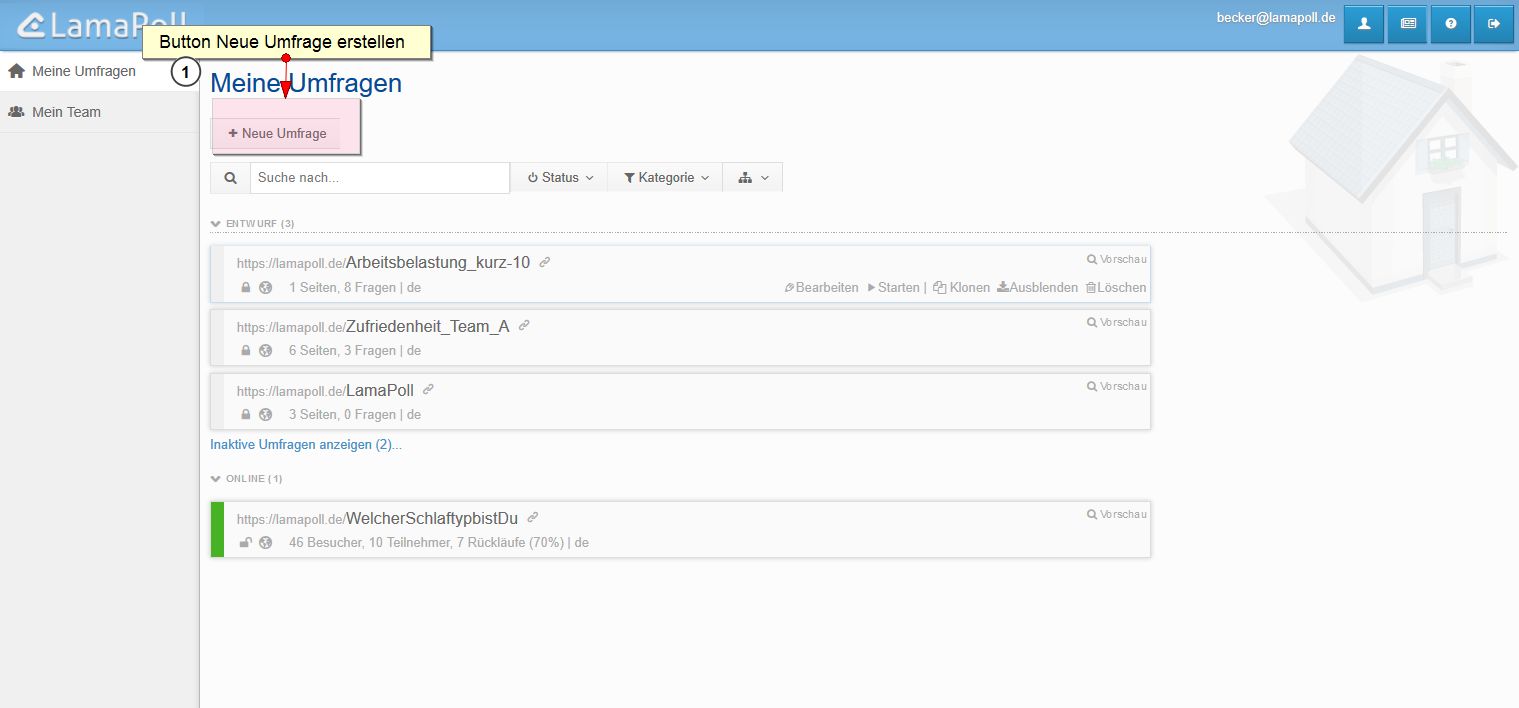 Online-Umfrage-LamaPoll-Button-NeueUmfrage