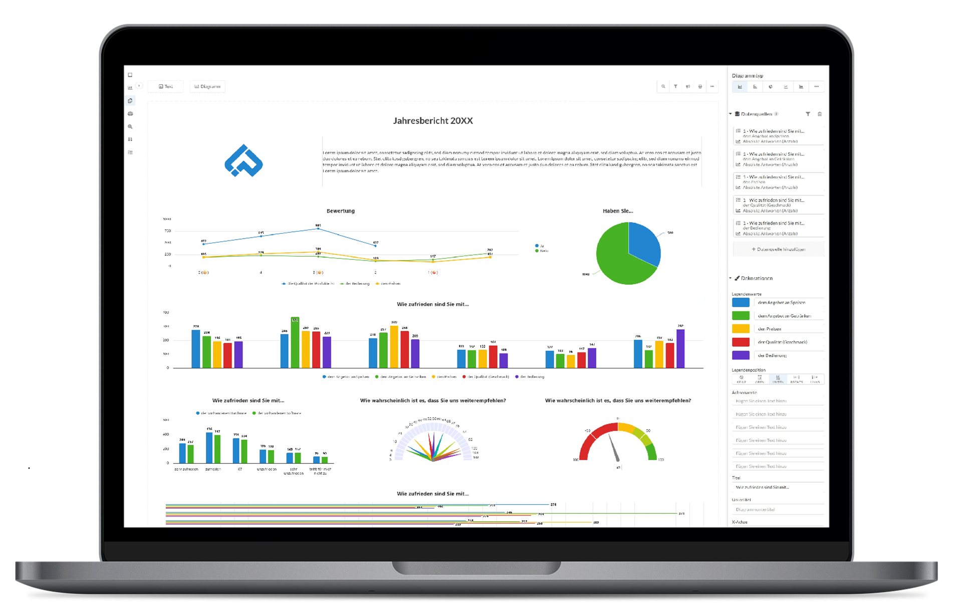 LamaPoll Report-Dashboard