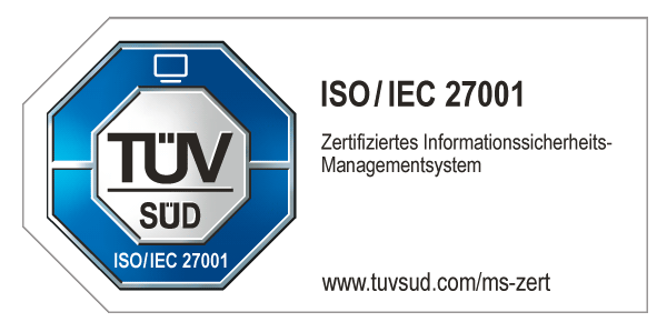 T&Uuml;V Zertifikat