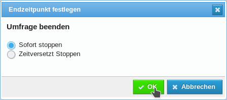 Haken-up-Befragung