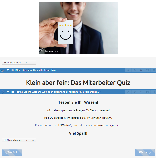 Das Mitarbeiterquiz mit LamaPoll erstellen - ein Beispiel als Vorlage