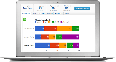 Mitarbeiterbefragung auswerten